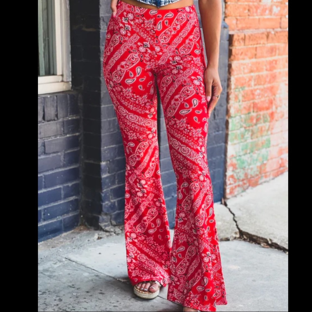 Bandana Bell Bottoms